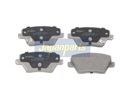 комплект спирачно феродо, дискови спирачки JAPANPARTS PP-K15AF