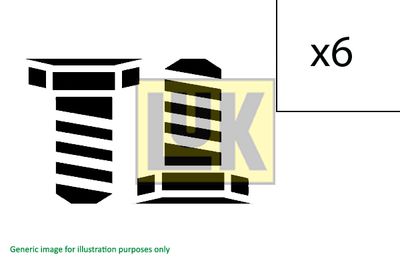 Schaeffler LuK Schraubensatz, Schwungrad (411 0007 10)