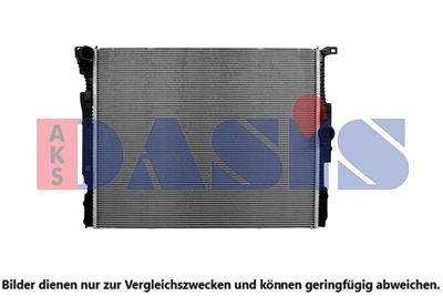 AKS DASIS 050125N Радиатор охлаждения двигателя  для BMW 1 (Бмв 1)