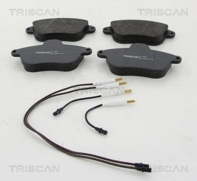 Комплект тормозных колодок, дисковый тормоз TRISCAN 8110 10605 для ALPINE A610