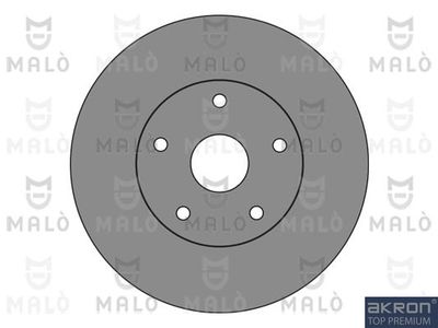 AKRON-MALÒ 1110487 Тормозные диски  для RENAULT FLUENCE (Рено Флуенке)