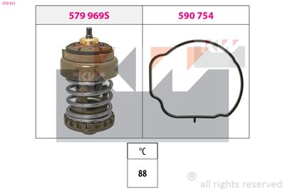 Termostat, środek chłodzący KW 579 921