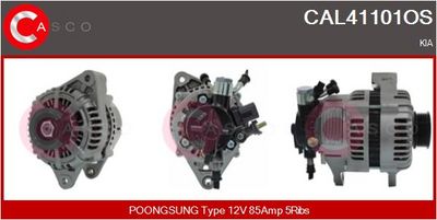 GENERATOR / ALTERNATOR CASCO CAL41101OS