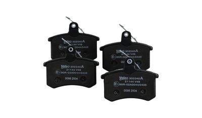 BREMSBELAGSATZ SCHEIBENBREMSE VALEO 302340A 26