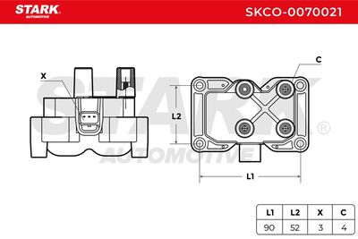 запалителна бобина STARK SKCO-0070021