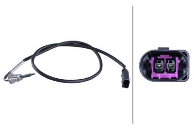 Sensor, exhaust gas temperature