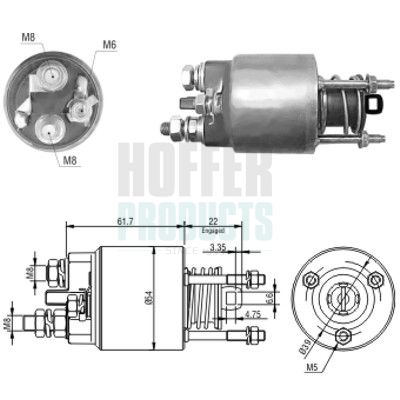 SOLENOID ELECTROMOTOR