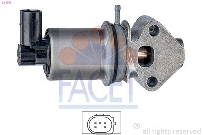 AGR-Ventil FACET 23.0108