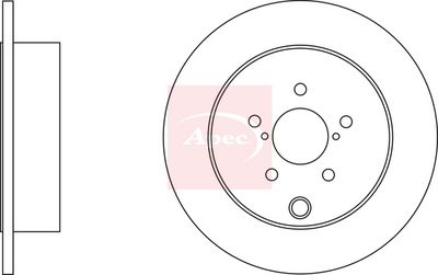 APEC Brake Disc DSK3040
