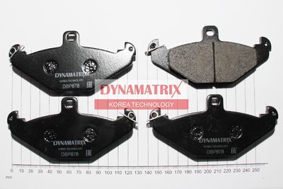 DYNAMATRIX DBP878 Тормозные колодки и сигнализаторы  для CHRYSLER  (Крайслер Випер)