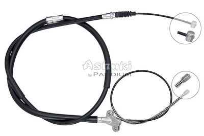 Тросик, cтояночный тормоз ASHUKI by Palidium ASH3-1778 для TOYOTA HILUX
