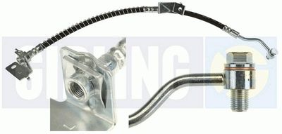 GIRLING 90041217 Тормозной шланг  для HYUNDAI i20 I (PB, PBT) 1.4 CRDi