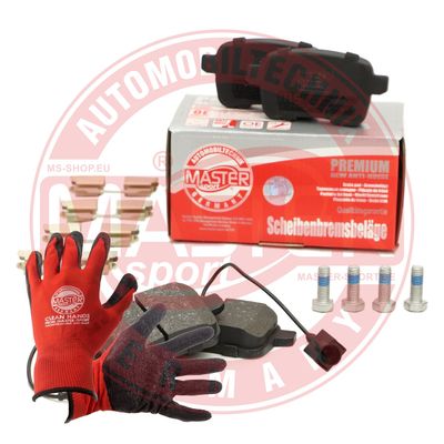 MASTER-SPORT GERMANY 13046027672N-SET-MSP Тормозные колодки и сигнализаторы  для ALFA ROMEO GIULIETTA (940_) 2.0 JTDM (940FXH1A, 940FXH11, 940.FXZ11, 940.FXZ1A)