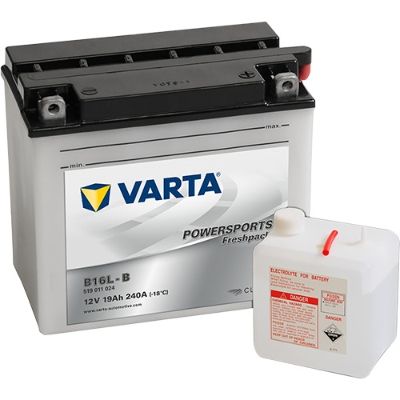 Стартерная аккумуляторная батарея VARTA 519011024I314 для HARLEY-DAVIDSON FAT