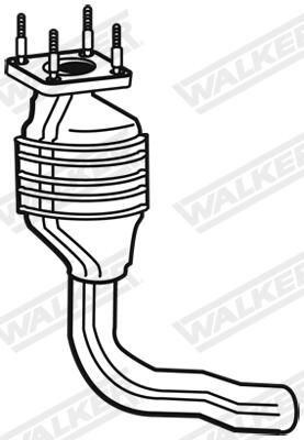WALKER Katalizatoriaus keitiklis