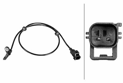 Czujnik, prędkość obrotowa koła HELLA 6PU358216-381