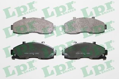 Комплект тормозных колодок, дисковый тормоз LPR 05P1020 для KIA PREGIO
