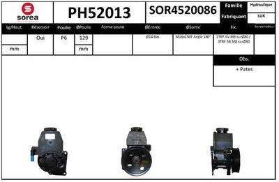 HYDRAULIKPUMPE LENKUNG