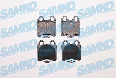 Комплект тормозных колодок, дисковый тормоз SAMKO 5SP1051 для TOYOTA BREVIS