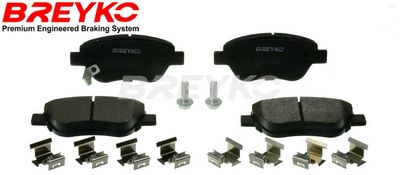 Bremsbelagsatz, Scheibenbremse