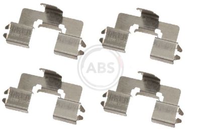 Priedų komplektas, diskinių stabdžių trinkelės