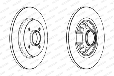 DISC FRANA FERODO DDF17351 1