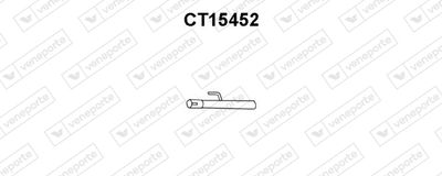 Ремонтная трубка, катализатор VENEPORTE CT15452 для CITROËN JUMPY