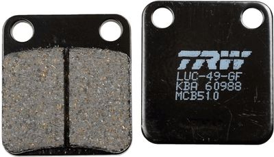 Комплект тормозных колодок, дисковый тормоз TRW MCB510 для SUZUKI TS