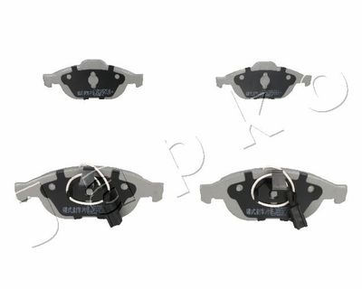 JAPKO 500046 Тормозные колодки и сигнализаторы  для ALFA ROMEO 147 (937_) 2.0 16V T.SPARK (937.AXA1, 937.AXC1, 937.BXC1)