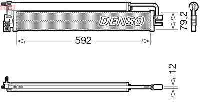 Skraplacz, klimatyzacja DENSO DCN17037