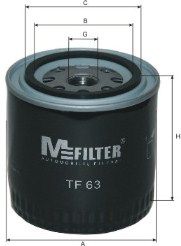 Масляный фильтр MFILTER TF 63 для SAAB 96