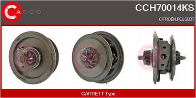 Skupina trupu, turbodmychadlo CASCO CCH70014KS