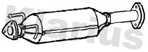 Filtr sadzy / filtr cząstek stałych, układ wydechowy KLARIUS 36000835