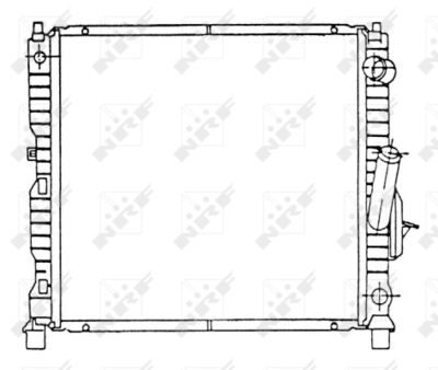 Радиатор, охлаждение двигателя WILMINK GROUP WG1723574 для RENAULT TWINGO