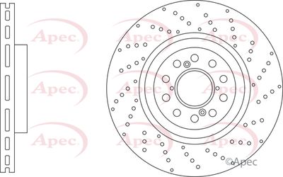 Brake Disc APEC DSK3315