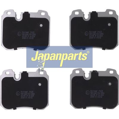 JAPANPARTS Stabdžių trinkelių rinkinys, diskinis stabdys