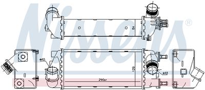 INTERCOOLER COMPRESOR NISSENS 96271 5