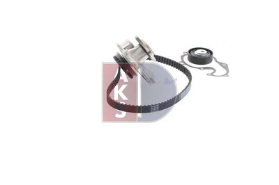 WASSERPUMPE + ZAHNRIEMENSATZ AKS DASIS 570351N 12