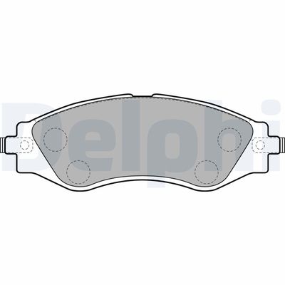 Brake Pad Set, disc brake LP1816