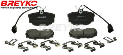 Bremsbelagsatz, Scheibenbremse