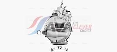COMPRESOR CLIMATIZARE AVA Clever Choice FDAK670