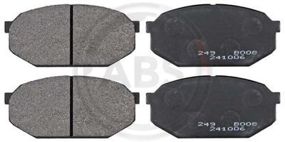 Zestaw klocków hamulcowych, hamulce tarczowe A.B.S. 36511