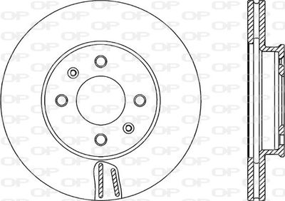OPEN PARTS BDA2350.20 Тормозные диски OPEN PARTS для KIA RIO