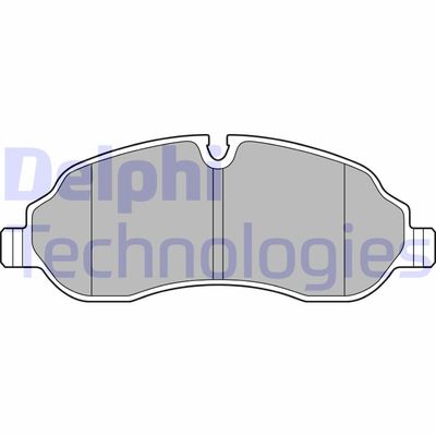 Bromsbeläggssats, skivbroms DELPHI LP3136