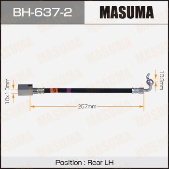 MASUMA BH-637-2 Тормозной шланг  для INFINITI  (Инфинити Фx)