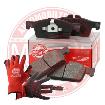 Zestaw klocków hamulcowych, hamulce tarczowe MASTER-SPORT GERMANY 13046072762N-SET-MSP