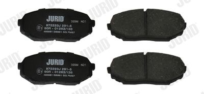 BREMSBELAGSATZ SCHEIBENBREMSE