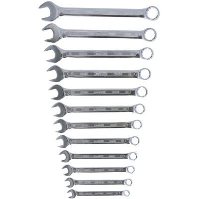Souprava plochých klíčů s očkem CLASSIC, zahnuté, 12dílná, 8–19 mm KS TOOLS 517.0052
