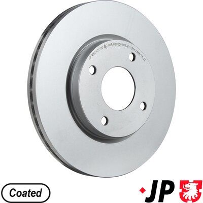спирачен диск JP GROUP 4063101700