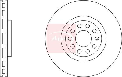 APEC Brake Disc DSK2285